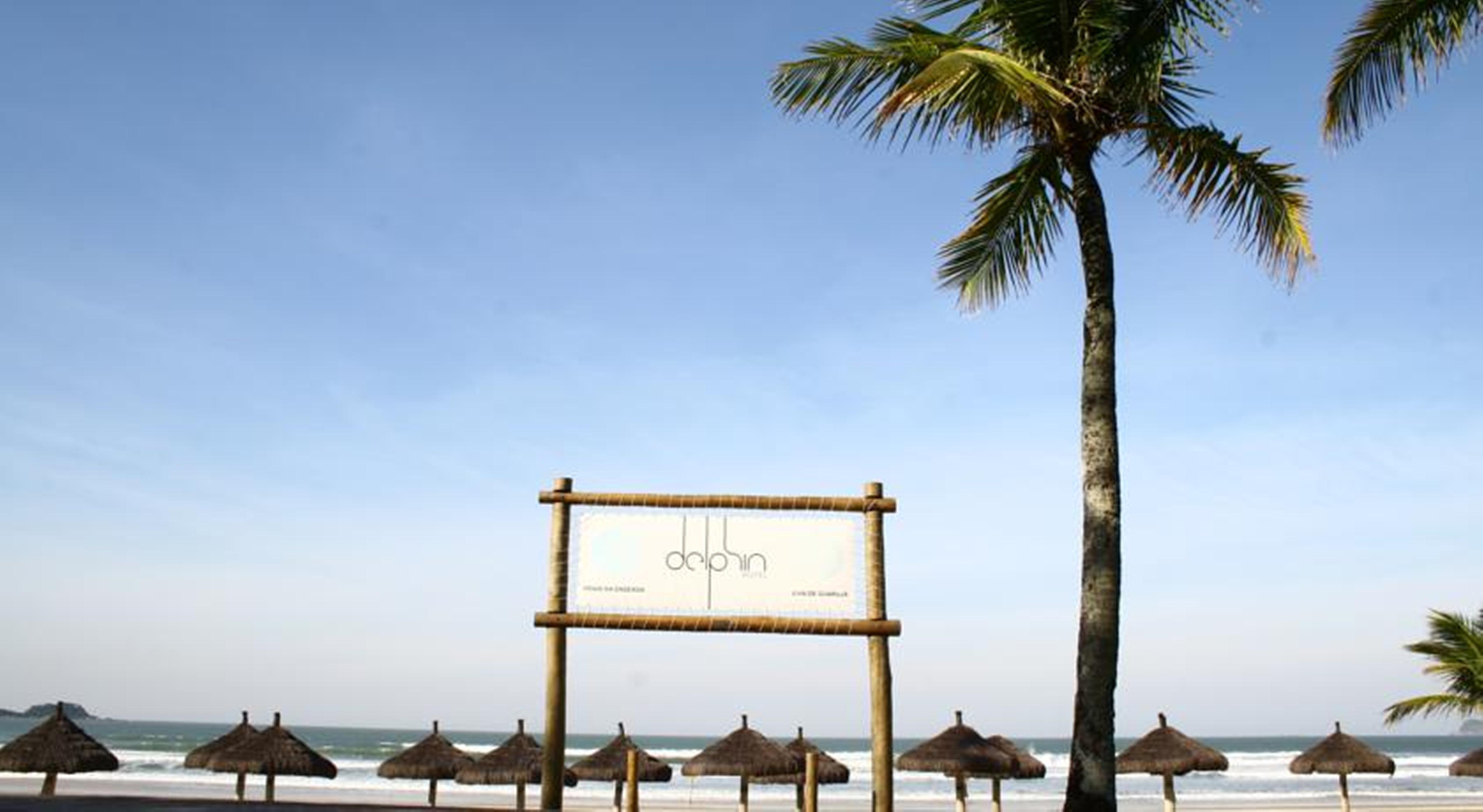 Delphin Beach Hotel Guaruja Exterior photo